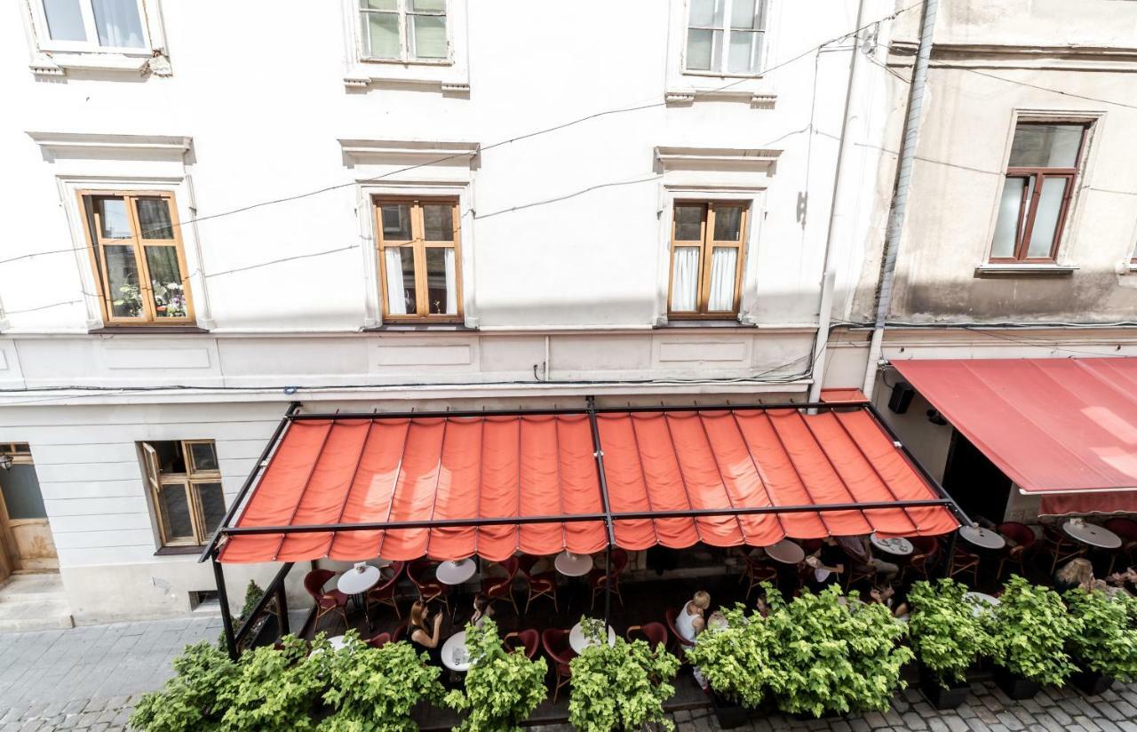 Tut Staroevreyska With Terrace Daire Lviv Dış mekan fotoğraf